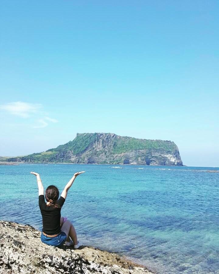 Seongsan Ilchulbong Pension Jeju Buitenkant foto